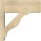Ekena Millwork Funston Block Rough Sawn Outlooker, Douglas Fir, 8"W x 20"D x 20"H OUT08X20X20FST05RDF - alternate 4